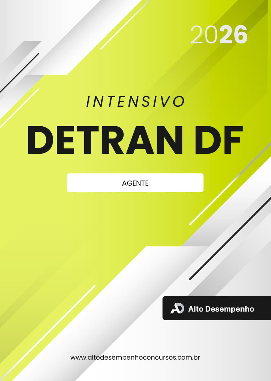 INTENSIVO DETRAN DF - AGENTE